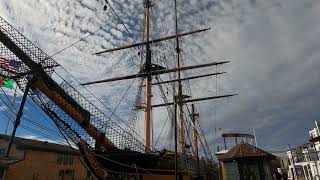 ⁴ᴷ⁶⁰ Walking Newport, RI: Bowen's Wharf and Bannister's Wharf