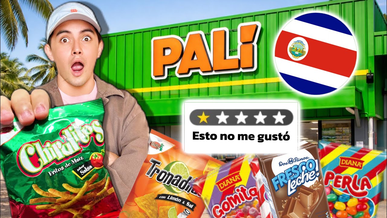 ¡No vas a creer lo que me encontré en un súper mercado de Costa Rica! 🤤🇨🇷🥵 | Damian Cervantes