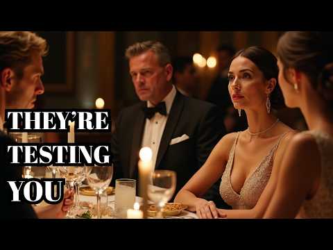 The Quiet Test the Elite Use When They First Meet You