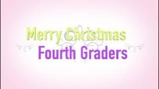 4th Grade Winter Concert 2022
