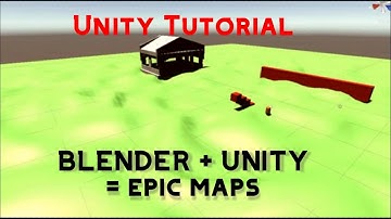 Make Terrain/Maps with Unity+Blender! | Unity Beginners Tutorial
