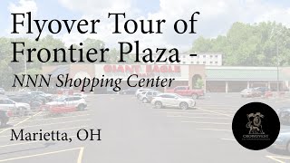 Frontier Plaza Flyover | Grocery-Anchored Investment in Marietta, OH | Crowdvest LLC
