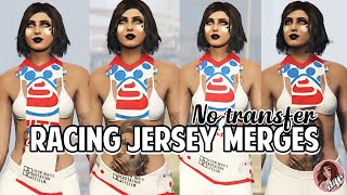 *CROOKED COP MERGE PATCHED* GTA5 | Racing Jersey Female Glitched Outfits (No Transfer) screenshot 2