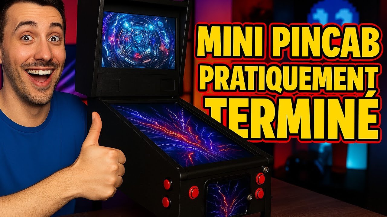 Fabrication du mini pincab pratiquement terminé 😁