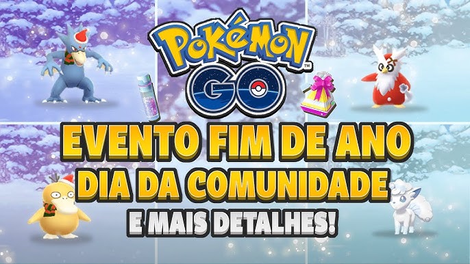 Jogada Excelente on X: #PokémonGO: Durante o evento final do GO