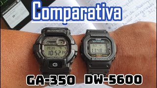 G Shock GD350 vs G Shock DW 5600  una comparativa entre dos excelentes relojes.