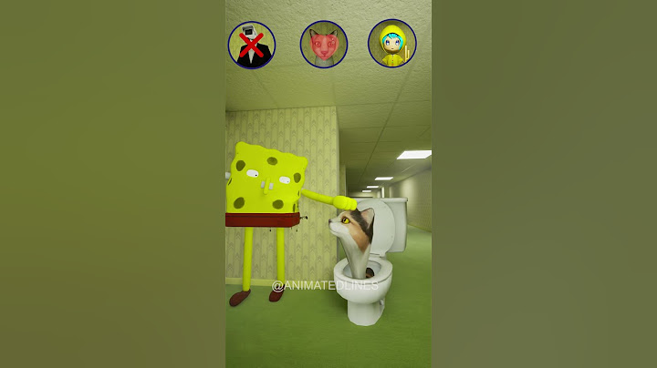 Be Carefu!l! SpongeBob is Lurking Behind the Wall! #Meme #Gmod #cat