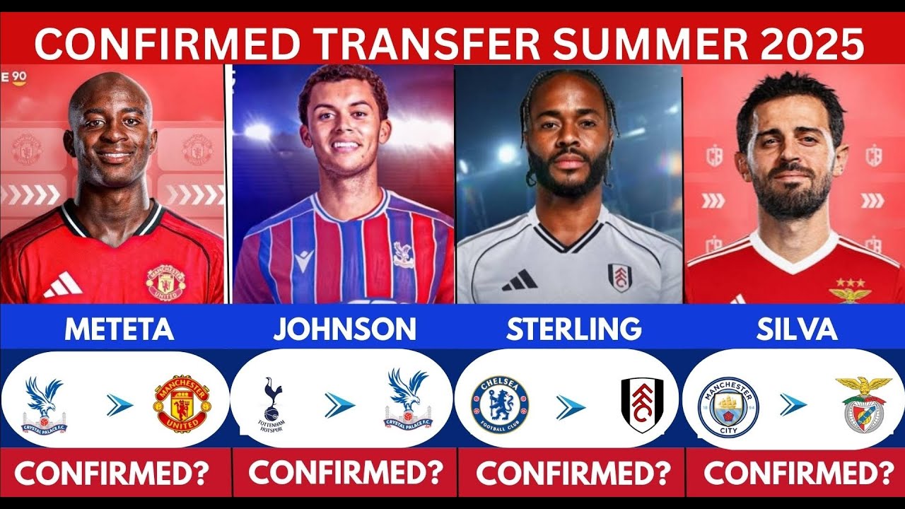 LATEST CONFIRMED TRANSFER NEWS AND JANUARY WINDOW 2026 METETA, JOHNSON, STERLING, GUECHI, 🚨