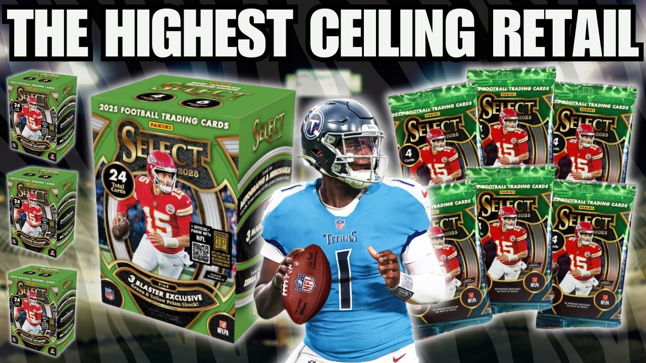 ZEBRA SIGHTING! 2025 Panini Select Blaster Review!