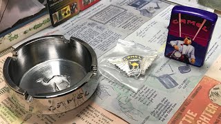 Camel Zippo-Ashtray-Pin Bundle Penny Start Huntington's Disease