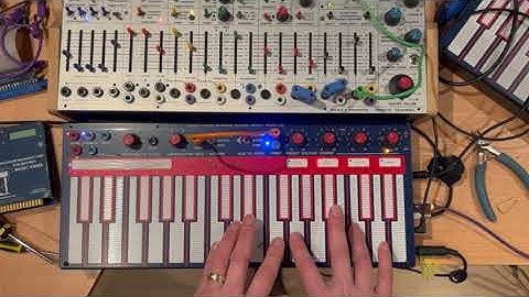 Playing the Buchla LEM218v3: A short performance and introduction to updated 218e ideas