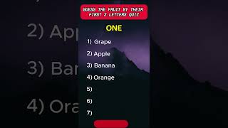 Guess the 7 fruits by missing letters in 60 seconds? #guessthefruits #fruit #shorts #fruits Net Worth