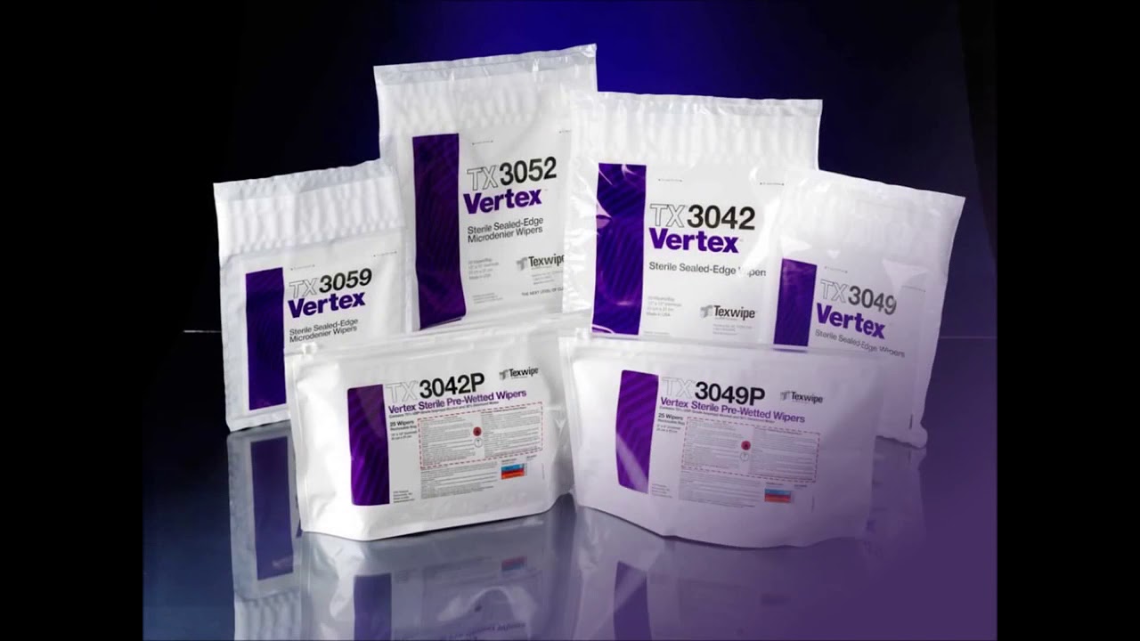 3-9022-01 滅菌済みプリウェットワイパー Sterile Vertex（R） 310