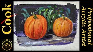 does watercolor paint work on pumpkins 5