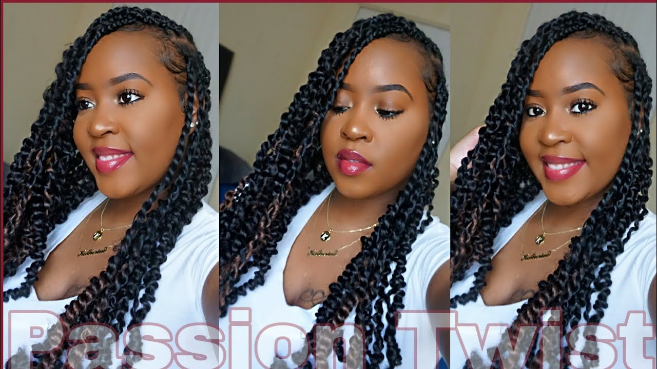 Easy Passion Twist tutorial | Freetress water wave - YouTube