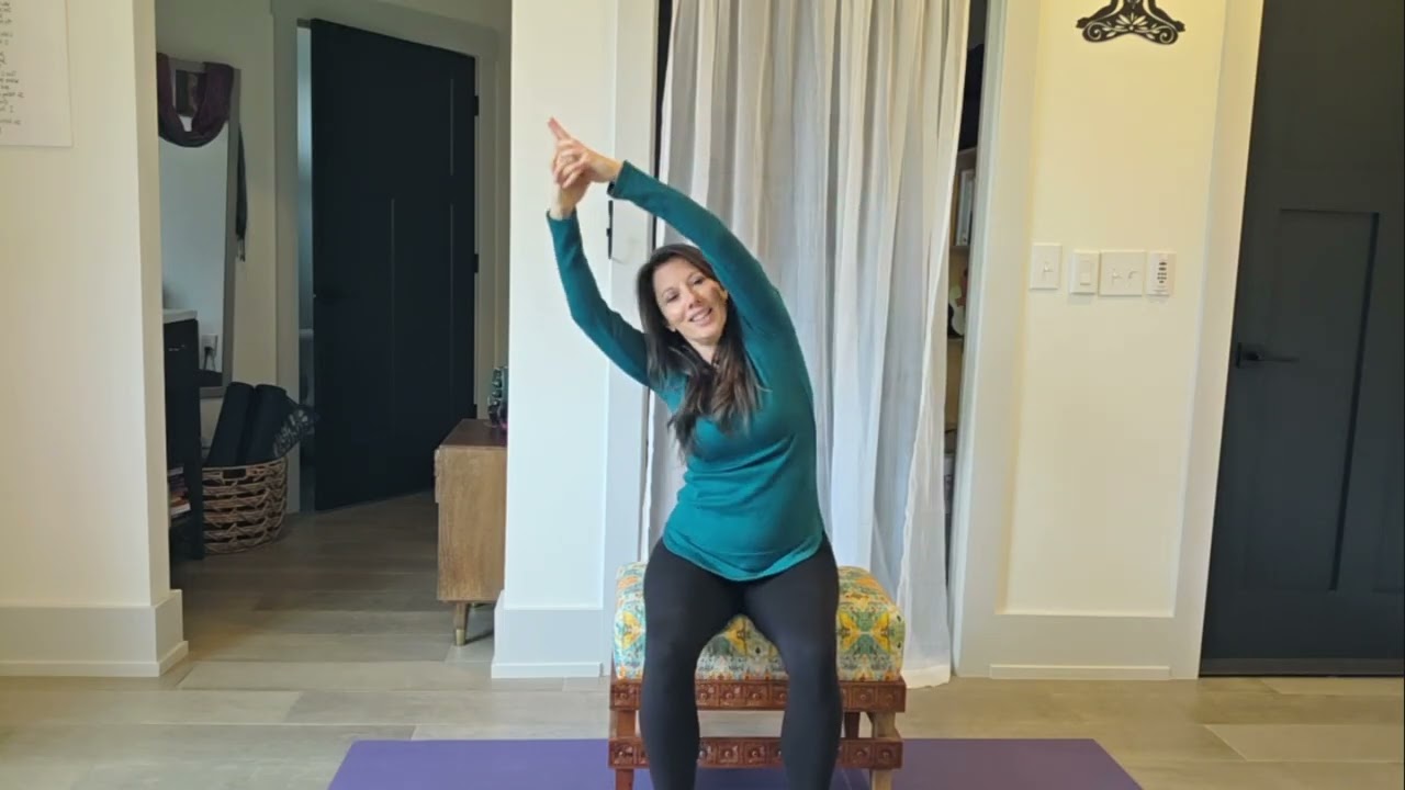 Somatic Chair Yoga Spinal Flow