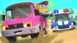 Super Police Truck | Monster Truck | Car Cartoon | Cartoon for Kids | BabyBus - Cars World