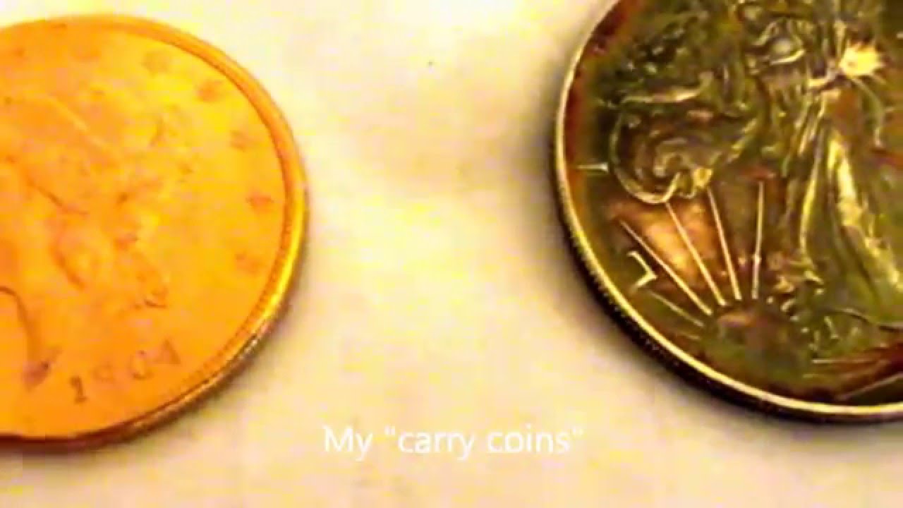 Carry coins 20 1904 gold piece & toned ASE EDC YouTube