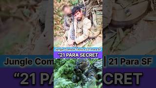 Jungle Warfare Strategy Explained by 21 Para SF Commando 🔥 #army #ytshorts