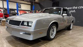 For Sale 1987 Chevrolet Monte Carlo SS T-Top $25,995 Nationwide Shipping & Financing Available