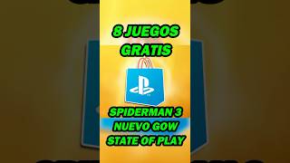 🔥¿SPIDER-MAN 3 y GOD OF WAR ESTA SEMANA? | ¡YA! 8 JUEGOS GRATIS🔥 #playstation #ps4 #ps5