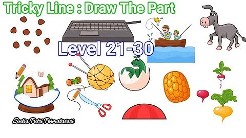 Tricky Line: Draw The Part Level 21- 30