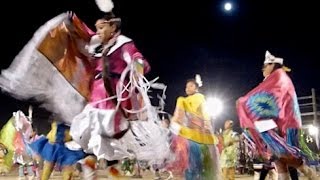 Ethete Celebration - Intertribal dance in full moon light
