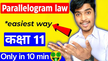 Parallelogram law of Vector addition Class 11 Physics in Nepali || EASIEST WAY