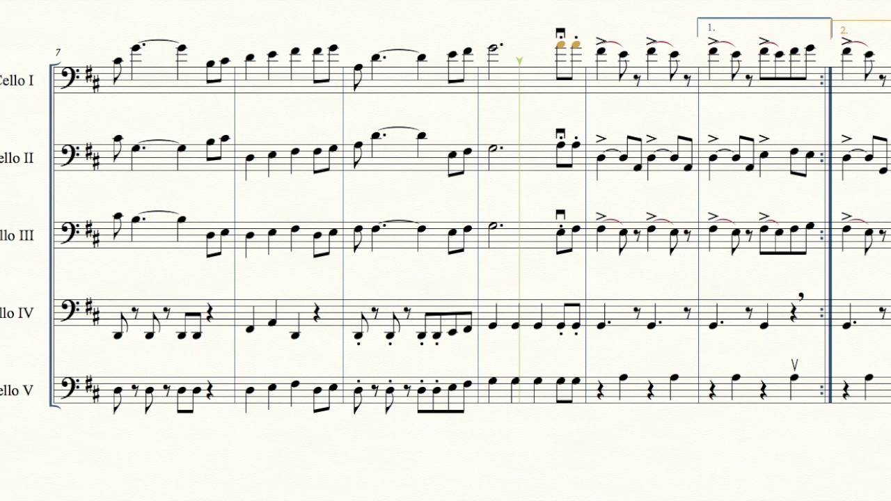 indiana jones raiders march for cello choir youtube indiana jones sheet music