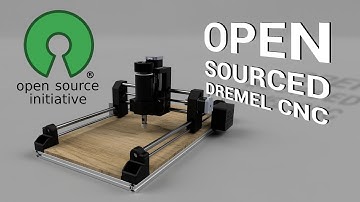 Fully Open Source DIY CNC Machine - Dremel CNC