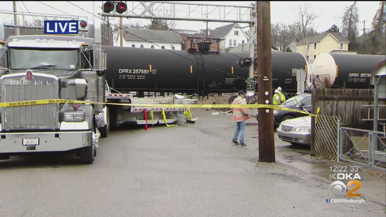 Crews On Scene Of Blawnox Train Accident