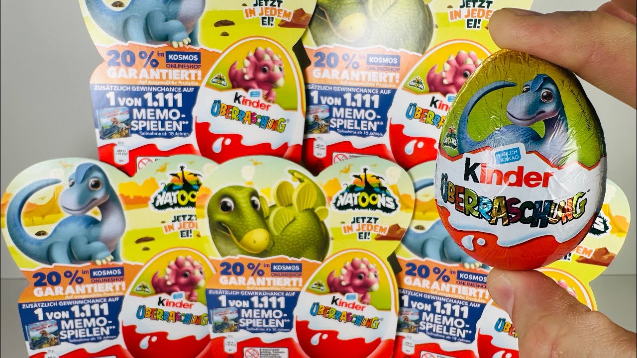 Dino Natoons.Kinder Surprise Überraschung 25/25.Дино Натунс Киндер Сюрприз