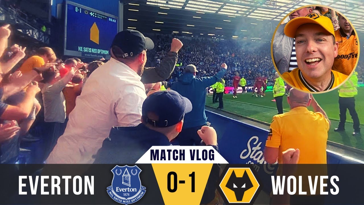 Wolves Unwrap Toffees Late AGAIN 🤩 Everton 01 Wolves MATCH VLOG FAN