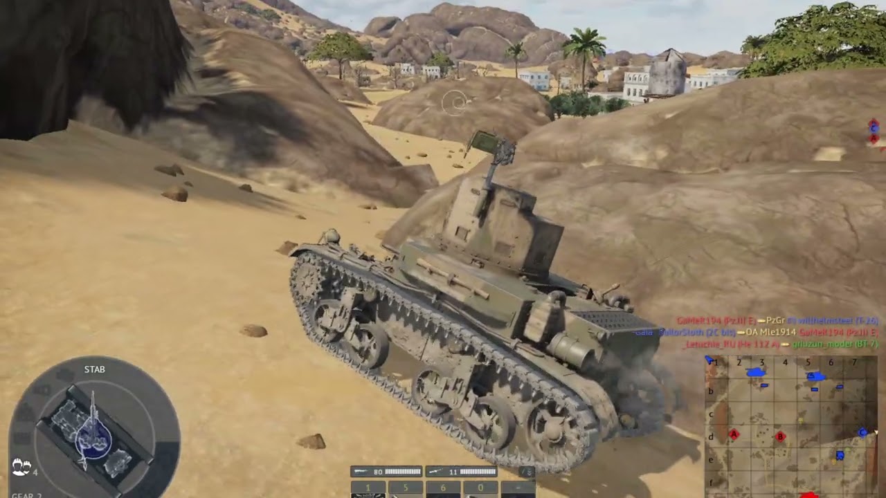 Sinai - Hide and Snipe | Control Objective C | WarThunder on Easy Mode