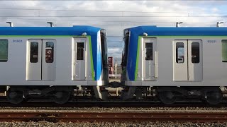 東武80000系81501F+81502F 甲種輸送 近畿車輛出場から京都通過まで
