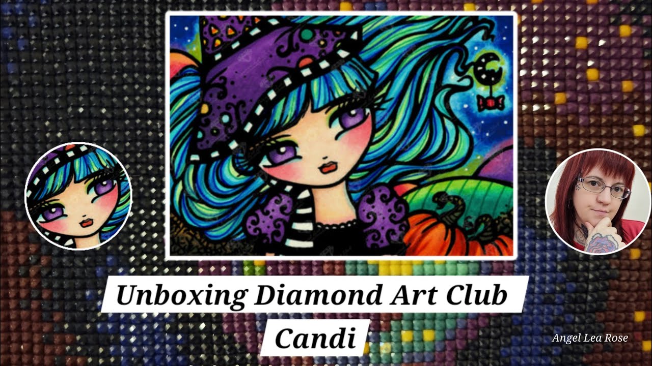 【最終値下げ】Hannah Lynn ダイヤモンドアートクラブ Unboxing Diamond Art Club - Candi by Hannah Lynn - YouTube