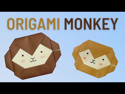 Origami Monkey | Paper Animals