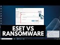 ESET Internet Security vs Ransomware