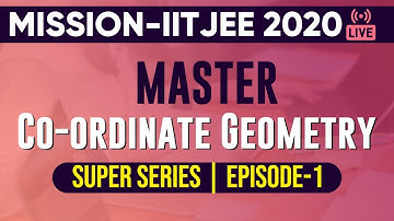 🔥 E1-COORDINATE GEOMETRY SUPER SERIES Basics of coordinate system - #jee2020