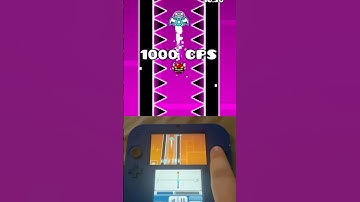 Geometry Dash 2.2: 1 vs 1,000 UFO Impossible Click Spam Challenge! #shorts #gd #geometrydash #viral