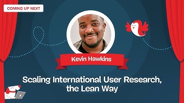 Scaling International User Research with Kevin Hawkins at Smashing Meets Product Design Dec 5, 2024