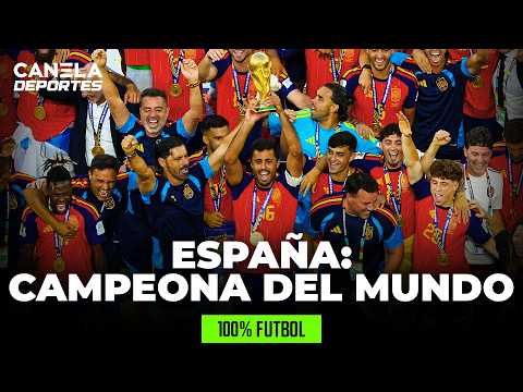 ESPAÑA: DOS VECES CAMPEONA DEL MUNDO | ¿Qué será de ARGENTINA sin MESSI? | 100% Futbol