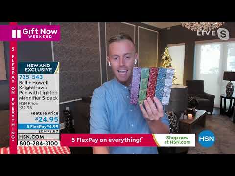 Video Bell + Howell KnightHawk Pen with Lighted Magnifier... - youtube