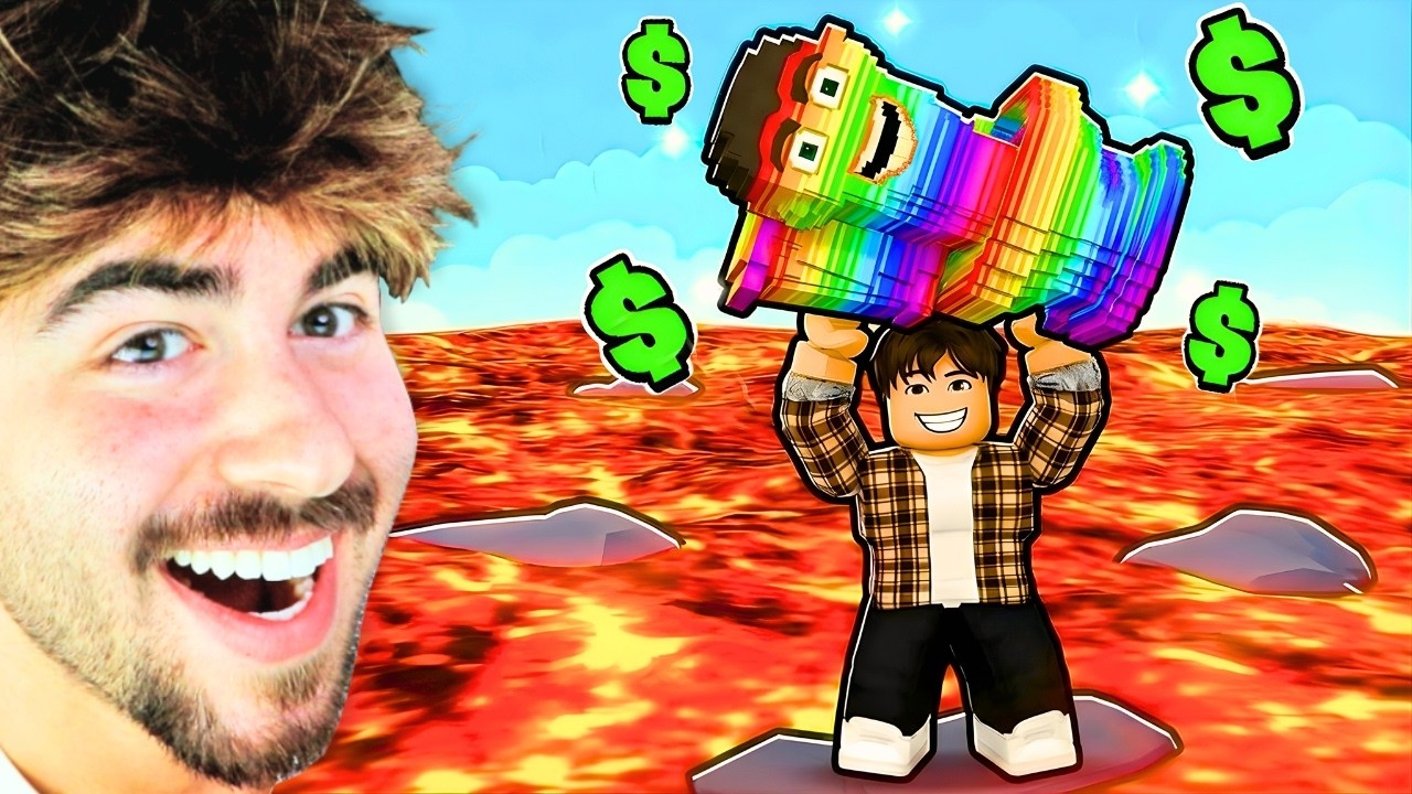 SURVIVE LAVA FOR BRAINROTS IN ROBLOX!