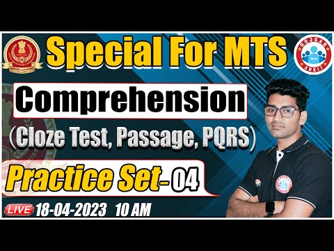 SSC MTS English 2023 | Comprehension Passage English Practice Set | SSC MTS 2023 English Vipin Sir