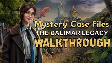 Mystery Case Files 25 The Dalimar Legacy Walkthrough | @GAMZILLA-