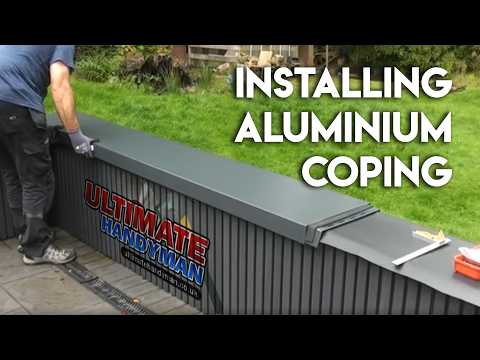 How to install aluminium coping (anyone can do this!)