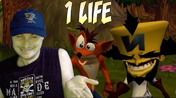 Crash Bandicoot: Twinsanity BUT I only have 1 Life...