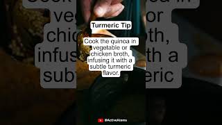 Turmeric in quinoa shorts turmericbenefits turmericforweightloss turmericrecipe