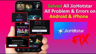 How to Fix All JioHotstar All Errors on Android & iPhone | Network, Login, Internet, Session Errors